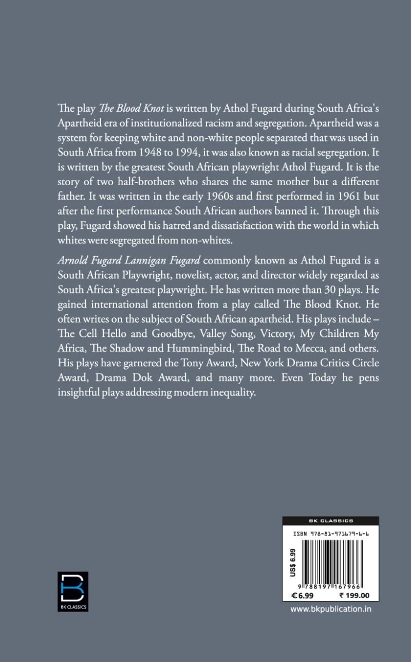Blood Knot by Athol Fugard - Image 2