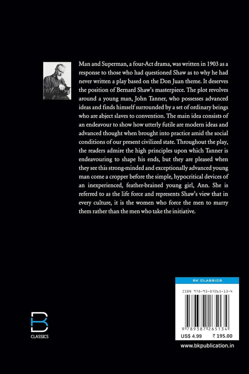 MAN AND SUPERMAN (B K Classics) - Image 2