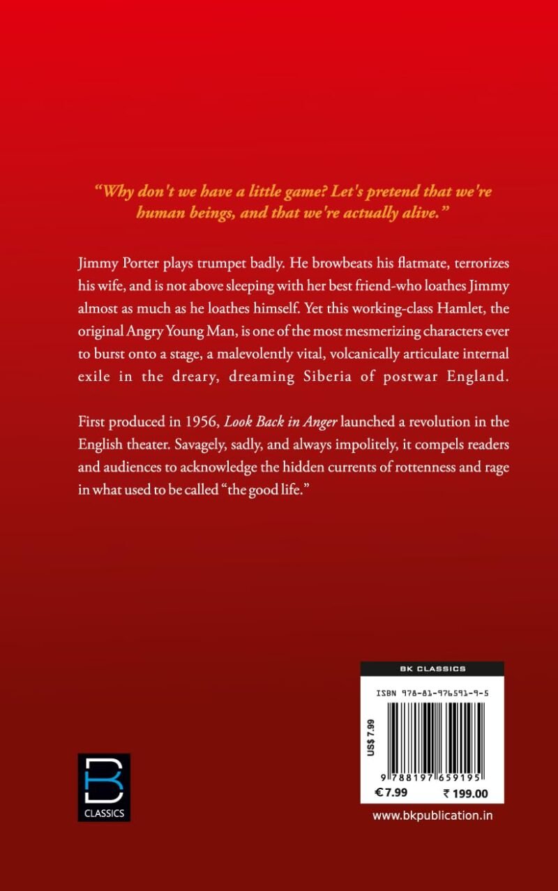 Look Back in Anger (B K Classics) - Image 2