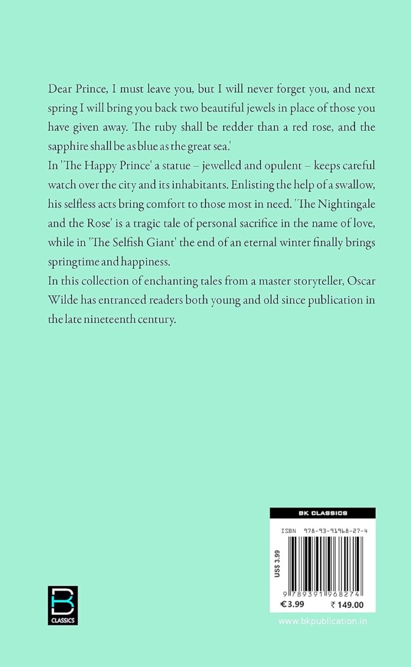 The Happy Prince And Other Tales (B K Classics) - Image 2
