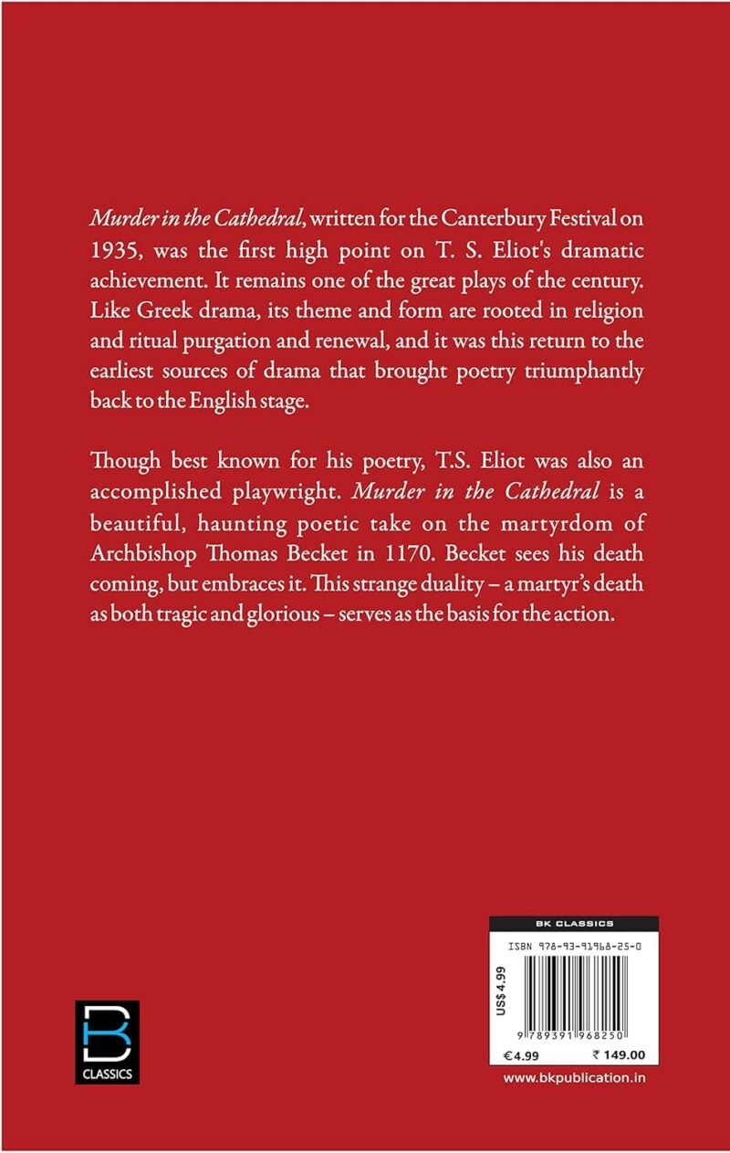 Murder in the Cathedral (B K Classics) - Image 2